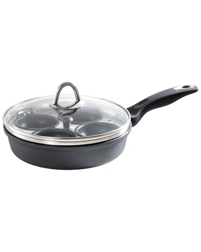 Cuisine::pro ® Granite 1.4qt 4-egg Poacher With Lid In Gray