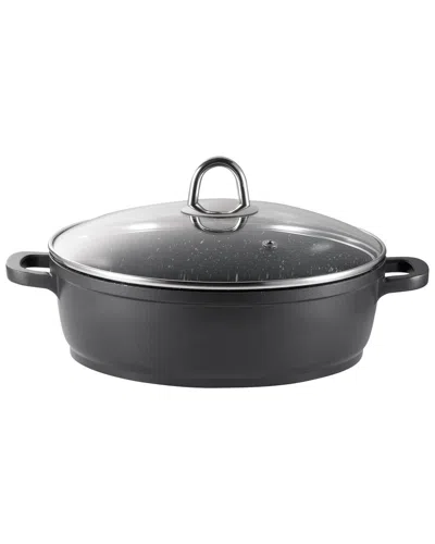 Cuisine::pro ® Granite 6.3qt Sauté Pan With Lid In Black