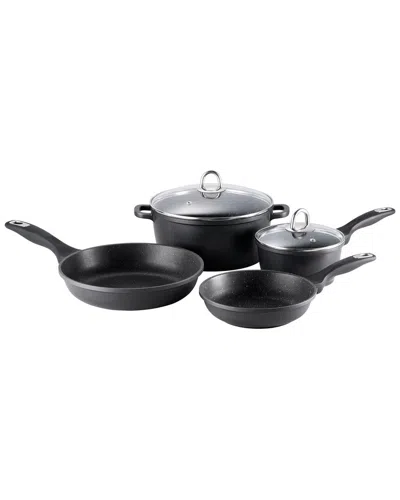 Cuisine::pro ® Granite 6pc Cookware Set In Black