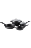 Cuisine::pro ® Granite Cookware Set 6pc In Black