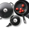 Cuisine::pro Granite Cookware Set 6pc In Black