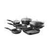 Cuisine::pro Granite Cookware Set 9pc In Black