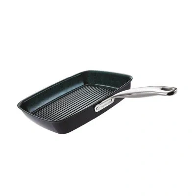 Cuisine::pro Green Stone 11in Ultimate Grill Pan In Black