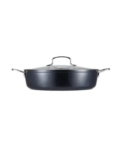 Cuisine::pro Green Stone 6.1-quart Ultimate Pan With Lid In Black