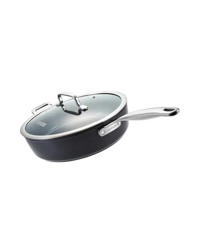 Cuisine::pro Green Stone Aluminum 4.2-quart Chef Pan In Black