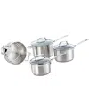 Cuisine::pro ® Iconix® Cookware Set 7pc In Silver