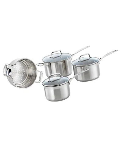 Cuisine::pro Iconix 7pc Stainless Steel Set In Silver