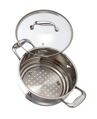 Cuisine::pro Iconix 8" Stainless Steel Steamer In Silver