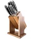 Cuisine::pro Iconix Drenhen 9pc Knife Block Set In Black