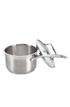 Cuisine::pro ® Iconix® Saucepan With Lid 1.9qt In Silver