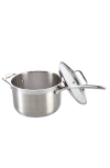 Cuisine::pro ® Iconix® Saucepan With Lid 3.5qt In Silver