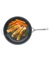 Cuisine::pro Id3 12.5" Hard Anodized Cast Frypan In Black