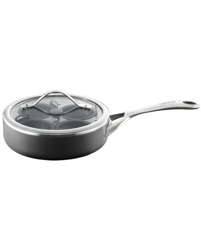 Cuisine::pro ® Id3 1.5qt 4-egg Poacher With Lid In Black