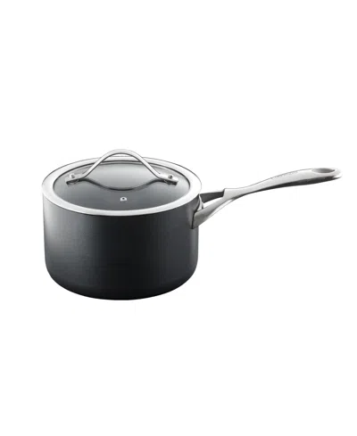 Cuisine::pro Id3 2.9qt Hard Anodized Cast Saucepan In Black