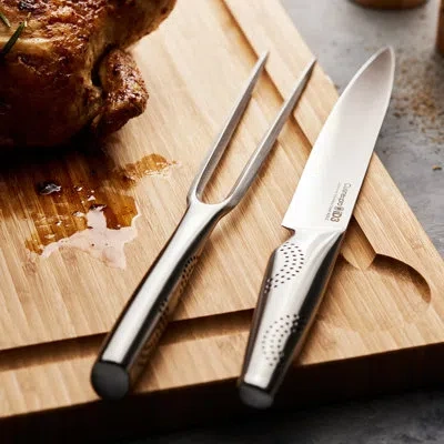 Cuisine::pro Id3® Carving Knife Set In Silver
