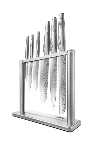 Cuisine::pro ® Id3® Samurai® Gozen 7-piece Knife Block In Gray