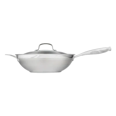 Cuisine::pro ® Id3® Ss 5.3 Qt. Wok In Silver
