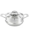 Cuisine::pro ® Id3® Ss Universal Steamer In Silver