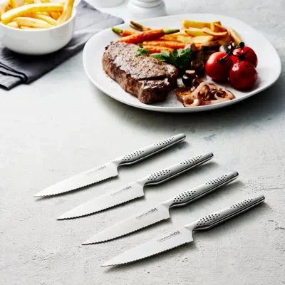 Cuisine::pro Id3® Steak Knife Set Of 4 In Silver