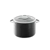 Cuisine::pro ® Id3® Stockpot With Lid 8qt In Black