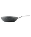 Cuisine::pro Ironroc 11" Cast Aluminum Stirfry Pan In Black