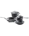 Cuisine::pro ® Ironroc 6pc Cookware Set In Gray