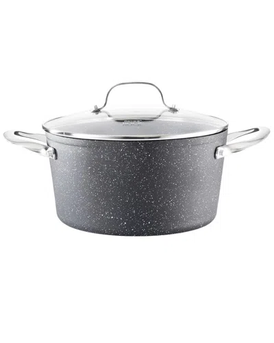 Cuisine::pro ® Ironroc 9.5in Casserole With Lid In Black