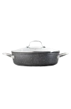 Cuisine::pro ® Ironroc Sauté Pan With Lid 11" In Black