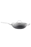 Cuisine::pro ® Ironroc Wok With Lid 12" In Black