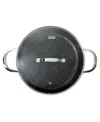 Cuisine::pro Ironroc 11" Cast Aluminum Sautepan In Black