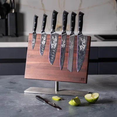 Cuisine::pro Kiyoshi® Kei Knife Block 7 Piece In Black