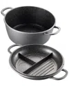 Cuisine::pro ® Stone Multicooker 11" In Black