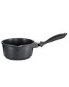 Cuisine::pro Stone 1qt Cast Aluminum Milkpan In Black