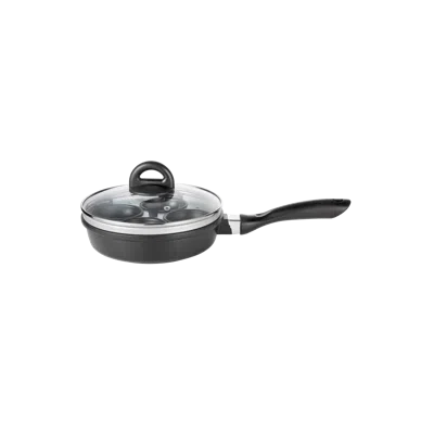 Cuisine::pro ® Stone 4-egg Poacher With Lid 1.3qt In Black