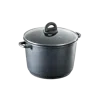 Cuisine::pro ® Stone Stockpot With Lid 6.9qt In Black