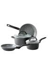 Cuisine::pro ® Stone X² 6-piece Cookware In Black