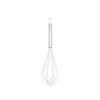 Cuisipro 10-inch Silicone Egg Whisk In White