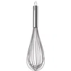 Cuisipro 12 Inch Stainless Steel Balloon Whisk Ball Solid Handle In Silver