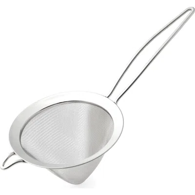 Cuisipro 12.5 Inch Cone Strainer, Stainless Steel In Silver