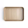 Cuisipro 13.5 X 9.5-inch Rectangular Steel Nonstick Roasting Pan In Brown
