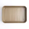 Cuisipro 15.5 X 11-inch Rectangular Steel Nonstick Roasting Pan In Brown