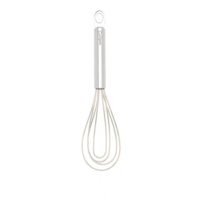 Cuisipro 8-inch Silicone Flat Whisk, Frosted In Silver