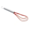 Cuisipro 8 Inch Silicone Flat Whisk, Red In Red