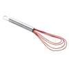 Cuisipro 8 Inch Silicone Flat Whisk, Red In Multi