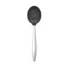 Cuisipro 8-inch Silicone Piccolo Solid Spoon In Black