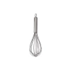 Cuisipro 8 Inch Stainless Steel Balloon Whisk Ball Solid Handle In Silver
