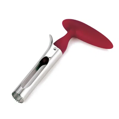 CUISIPRO EASY RELEASE APPLE CORER, STAINLESS STEEL, RED