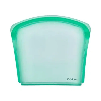 Cuisipro Pack-it Silicone Reusable Storage Bag, 2000ml/67.5 oz In Green