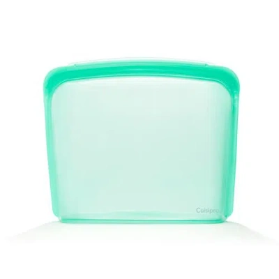 Cuisipro Pack-it Silicone Reusable Storage Bag, 3000ml/101 oz In Green