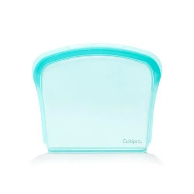 Cuisipro Pack-it Silicone Reusable Storage Bag, 800ml/27oz In Blue
